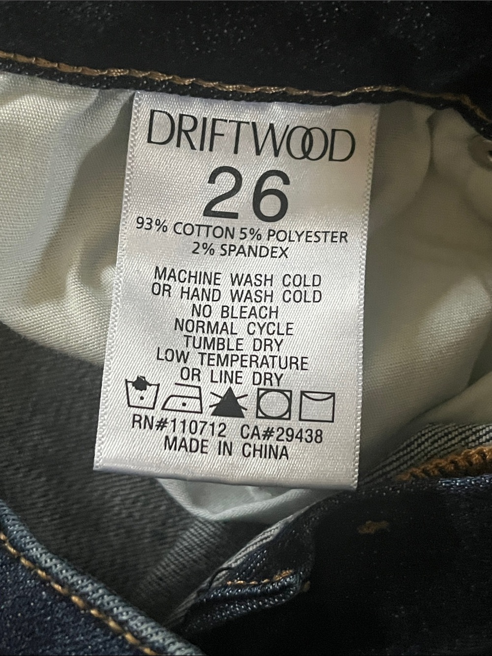 Sundance Driftwood Audrey Embroidered Floral Jeans | Dark Wash‎ | size 26 - Picture 10 of 11